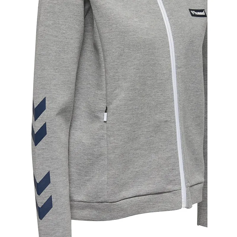 Кофта CLASSIC BEE HMLKATE ZIP JACKET 200-253-2006-XS Дорослі Жіноча СІРИЙ