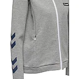 Кофта CLASSIC BEE HMLKATE ZIP JACKET 200-253-2006-XL Взрослые Женский СЕРЫЙ
