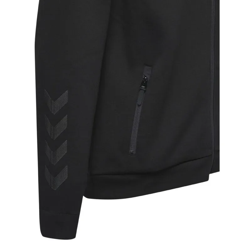 Кофта CLASSIC BEE HMLGUY ZIP JACKET 200-174-2001-S Дорослі Чоловіча ЧОРНИЙ