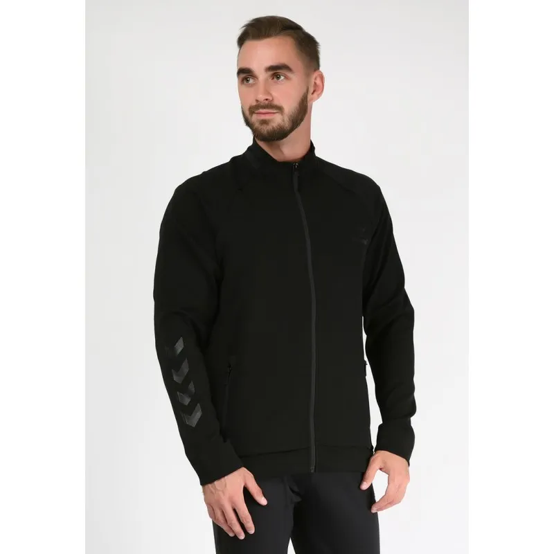 Кофта CLASSIC BEE HMLGUY ZIP JACKET 200-174-2001-S Дорослі Чоловіча ЧОРНИЙ