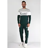 Світшоти HMLMATTI SWEATSHIRT 200-463-6712-M Дорослі Чоловіча ТЕМНО-ЗЕЛЕНИЙ