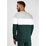 Світшоти HMLMATTI SWEATSHIRT 200-463-6712-S Дорослі Чоловіча ТЕМНО-ЗЕЛЕНИЙ