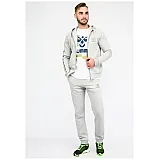 Кофта CLASSIC BEE ZEN ZIP JACKET 033-310-2006-M Взрослые Мужской СЕРЫЙ