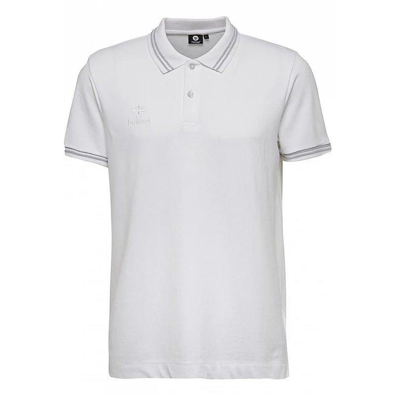 Футболка-поло CLASSIC BEE NOAH POLO 019-146-9001-S Взрослые Мужской БЕЛЫЙ