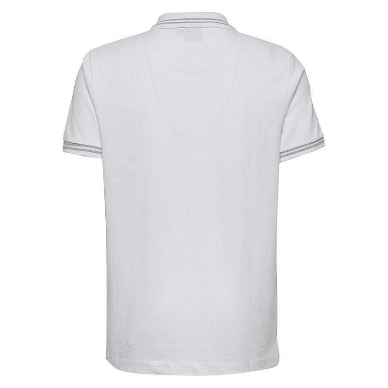 Футболка-поло CLASSIC BEE NOAH POLO 019-146-9001-S Взрослые Мужской БЕЛЫЙ