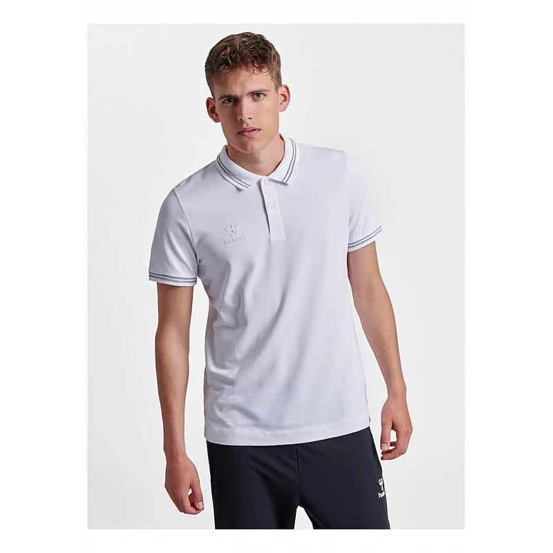 Футболка-поло CLASSIC BEE NOAH POLO 019-146-9001-S Взрослые Мужской БЕЛЫЙ