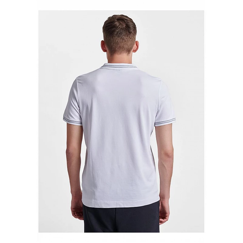 Футболка-поло CLASSIC BEE NOAH POLO 019-146-9001-S Взрослые Мужской БЕЛЫЙ