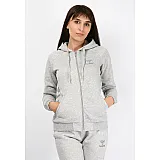 Кофта CLASSIC BEE WO ZEN ZIP JACKET 033-320-2006-M Взрослые Женский СЕРЫЙ