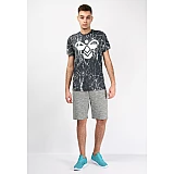 Шорти KELAH SHORTS 013-219-2006-S Дорослі Чоловіча СІРИЙ