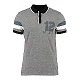 Футболка-поло HENNESSEY POLO 002-430-2007-S Взрослые Мужской СЕРЫЙ