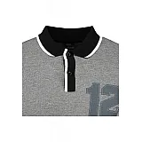 Футболка-поло HENNESSEY POLO 002-430-2007-S Взрослые Мужской СЕРЫЙ