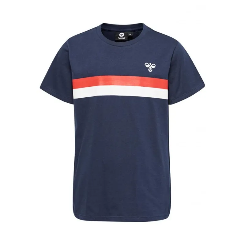 Футболка HMLKRISTIAN T-SHIRT S / S 202-912-1009-164 Дорослі Чоловіча ТЕМНО-СИНІЙ