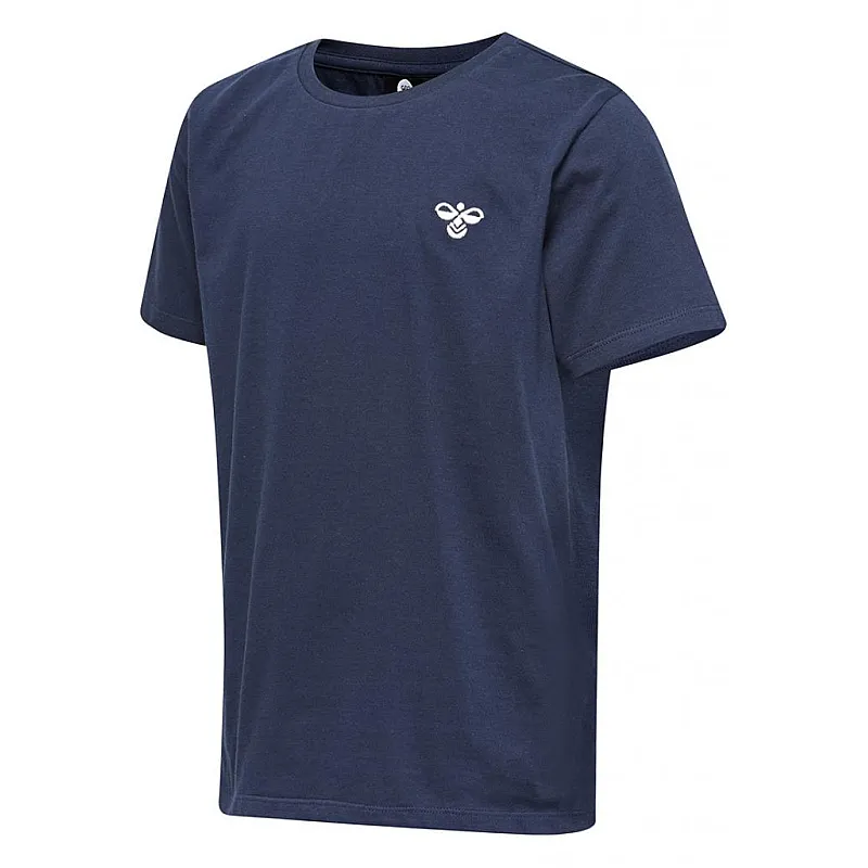 Футболка UNI T-SHIRT S/S 202-878-1009-140 Подростки и дети Унисекс ТЕМНО-СИНИЙ