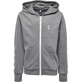 Кофта HMLKILLIAN ZIP JACKET 201-162-2800-164 Підлітки і діти Унісекс СІРИЙ