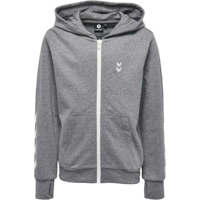 Кофта HMLKILLIAN ZIP JACKET 201-162-2800-164 Підлітки і діти Унісекс СІРИЙ