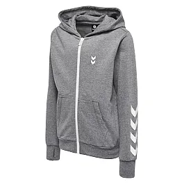 Кофта HMLKILLIAN ZIP JACKET 201-162-2800-164 Підлітки і діти Унісекс СІРИЙ