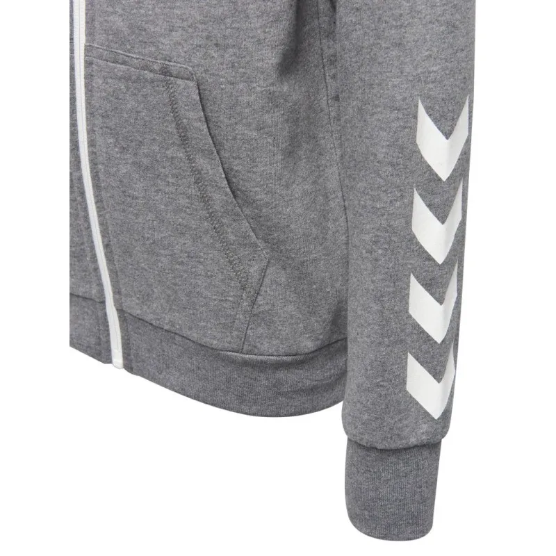 Кофта HMLKILLIAN ZIP JACKET 201-162-2800-110 Підлітки і діти Унісекс СІРИЙ