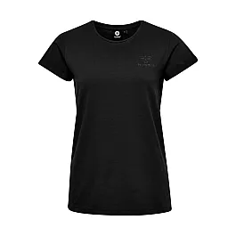 Футболка ISOBELLA T-SHIRT S/S 203-049-2001-XS Дорослі Жіноча ЧОРНИЙ