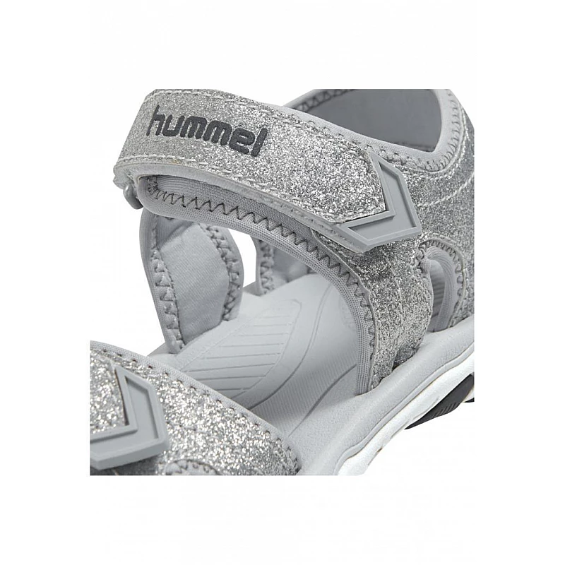 Босоніжки SANDAL GLITTER JR 203-306-1508-38 Підлітки і діти Унісекс СІРИЙ