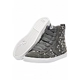 Кеди демісезонні дитячі STRADA DOTS JR 165-039-2600-37 Підлітки і діти Унісекс СІРИЙ