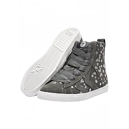 Кеди демісезонні дитячі STRADA DOTS JR 165-039-2600-37 Підлітки і діти Унісекс СІРИЙ