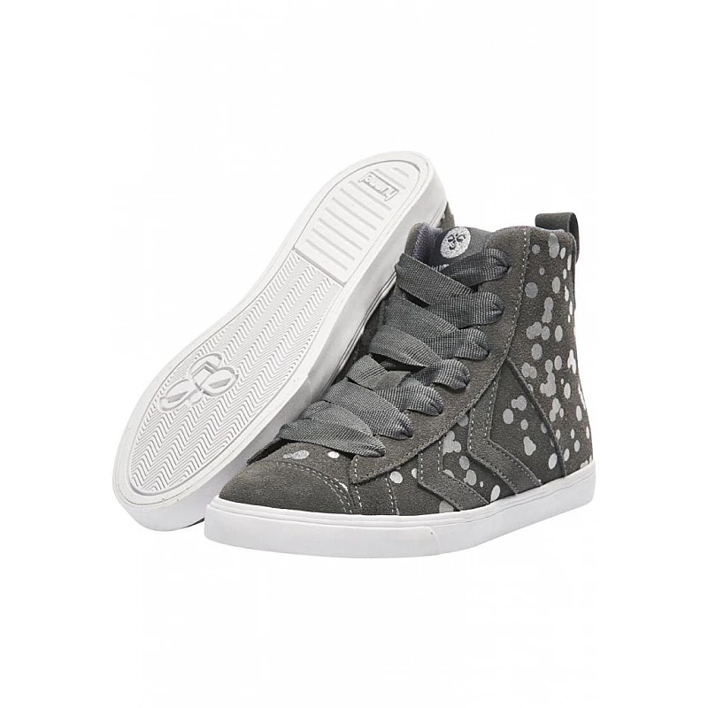 Кеди демісезонні дитячі STRADA DOTS JR 165-039-2600-37 Підлітки і діти Унісекс СІРИЙ