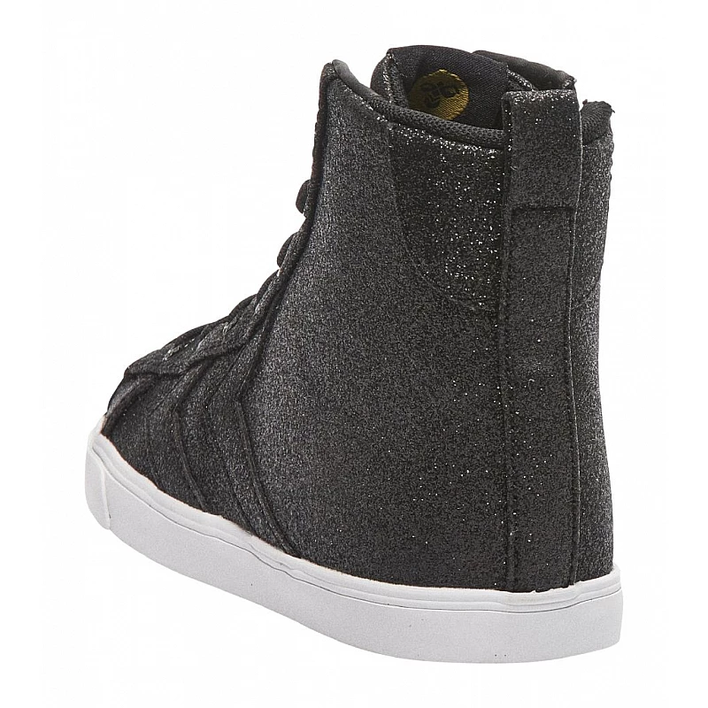 Кеды демисезонные детские STRADA GLITTER JR 165-082-2001-34 Подростки и дети Унисекс ЧЕРНЫЙ