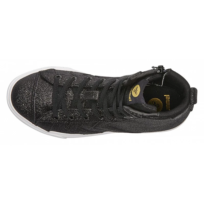 Кеды демисезонные детские STRADA GLITTER JR 165-082-2001-34 Подростки и дети Унисекс ЧЕРНЫЙ