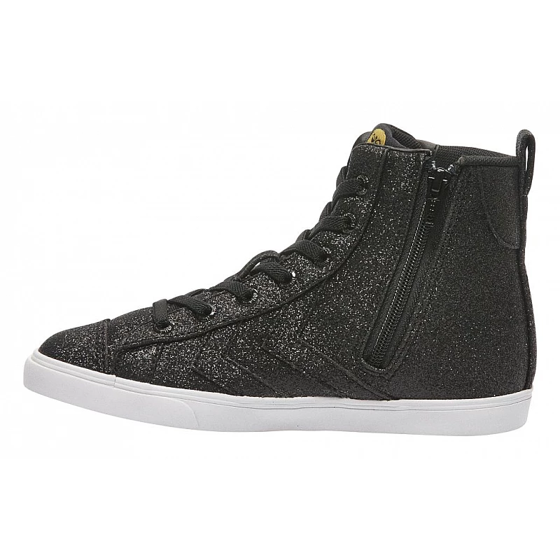 Кеды демисезонные детские STRADA GLITTER JR 165-082-2001-34 Подростки и дети Унисекс ЧЕРНЫЙ