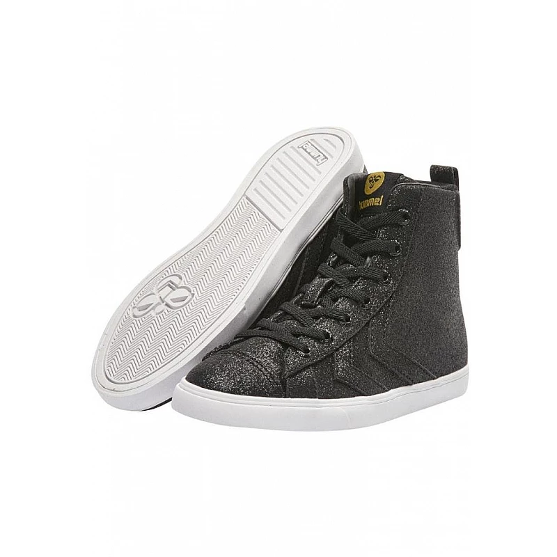 Кеды демисезонные детские STRADA GLITTER JR 165-082-2001-37 Подростки и дети Унисекс ЧЕРНЫЙ