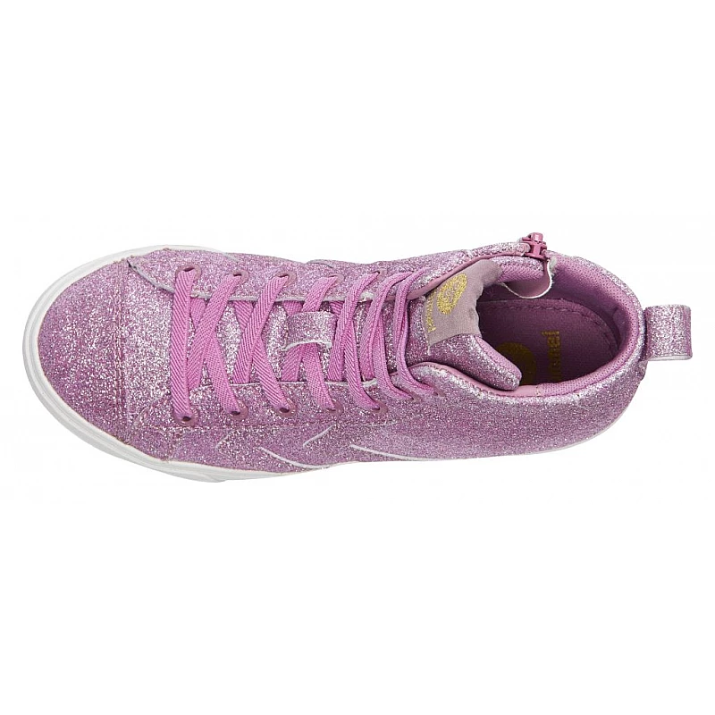 Кеды демисезонные детские STRADA GLITTER JR 165-082-8382-32 Подростки и дети Унисекс ФИОЛЕТОВЫЙ