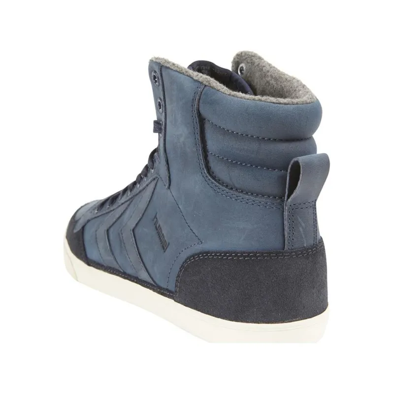 Кеди високі HUMMEL SLIMMER STADIL 063-572-7459-41 Дорослі Чоловіча ТЕМНО-СИНІЙ