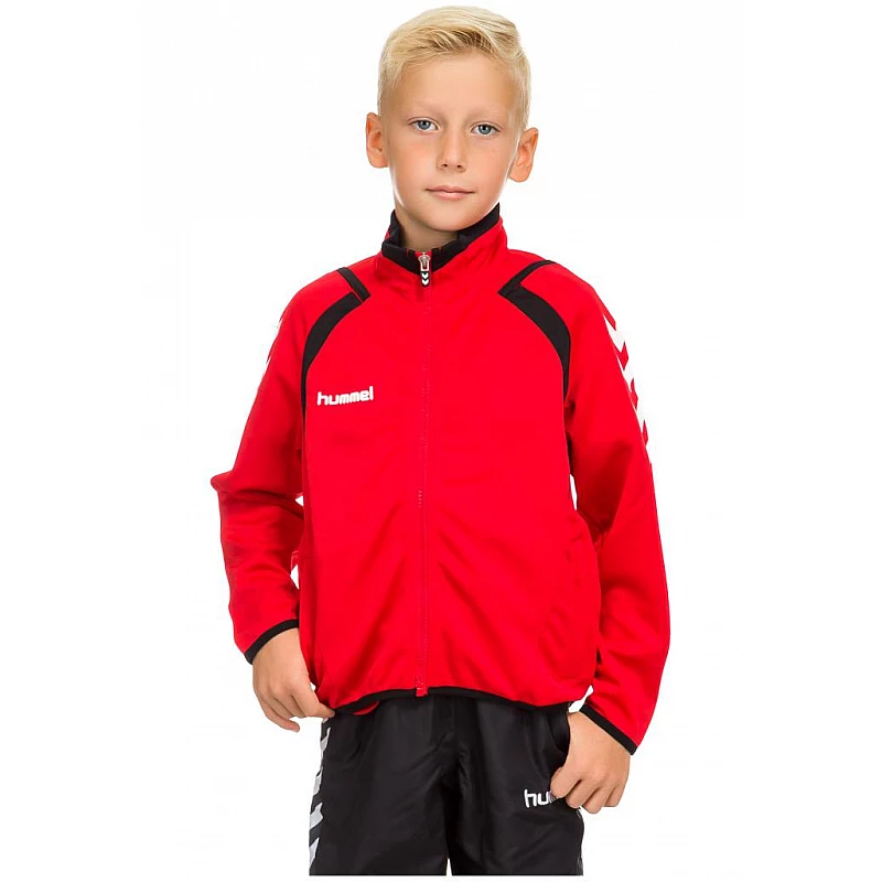 Кофта дитяча TEAM PLAYER POLY JACKET 136-410-3062-12Y Підлітки і діти Унісекс ЧЕРВОНИЙ
