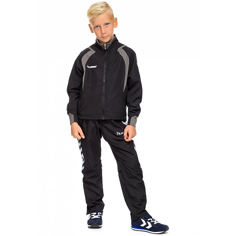 Кофта дитяча TEAM PLAYER MICRO JACKET 136-411-2001-10Y Підлітки і діти Унісекс ЧОРНИЙ