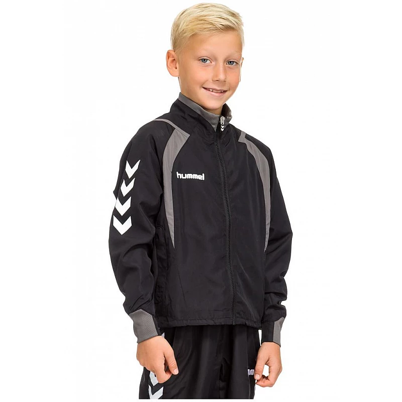 Кофта дитяча TEAM PLAYER MICRO JACKET 136-411-2001-10Y Підлітки і діти Унісекс ЧОРНИЙ