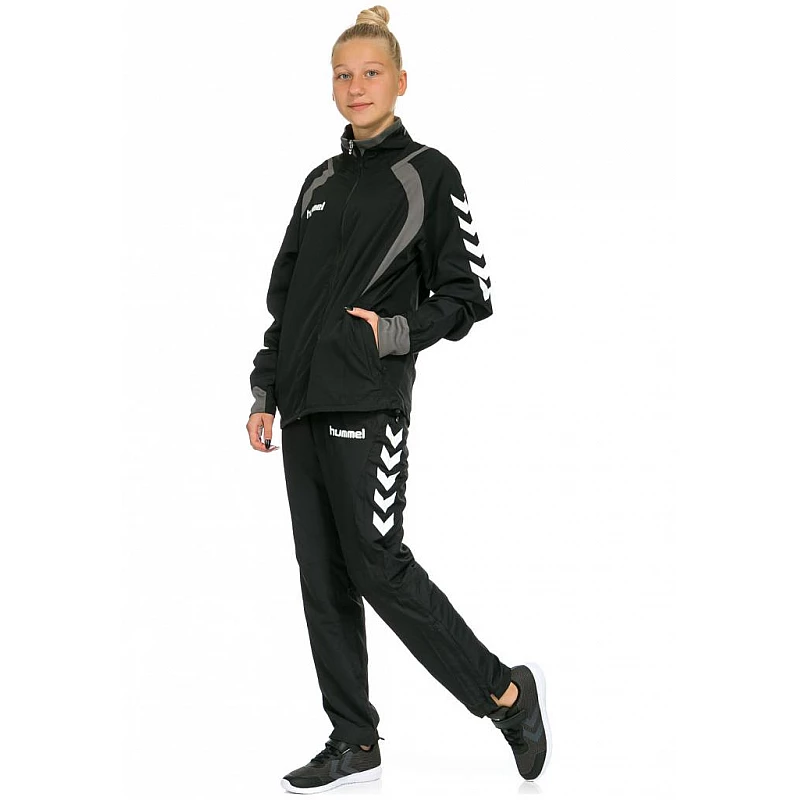 Кофта дитяча TEAM PLAYER MICRO JACKET 136-411-2001-10Y Підлітки і діти Унісекс ЧОРНИЙ