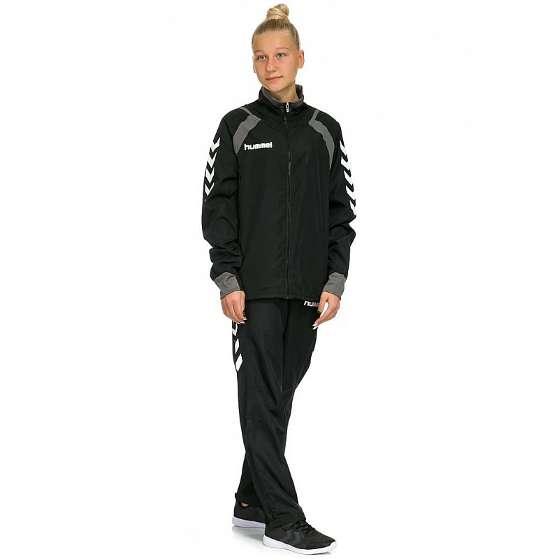 Кофта дитяча TEAM PLAYER MICRO JACKET 136-411-2001-14Y Підлітки і діти Унісекс ЧОРНИЙ