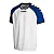 Футболка STAY AUTHENTIC POLY JERSEY 003-554-9368-XL Взрослые Мужской БЕЛЫЙ-СИНИЙ