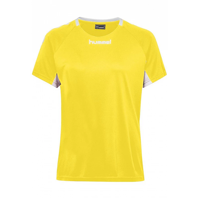 Футболка CORE TEAM JERSEY WOMAN S/S 203-438-5001-XS Взрослые Женский ЖЕЛТЫЙ