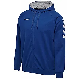 Кофта HMLGO COTTON ZIP HOODIE 204-230-7045-M Взрослые Мужской СИНИЙ