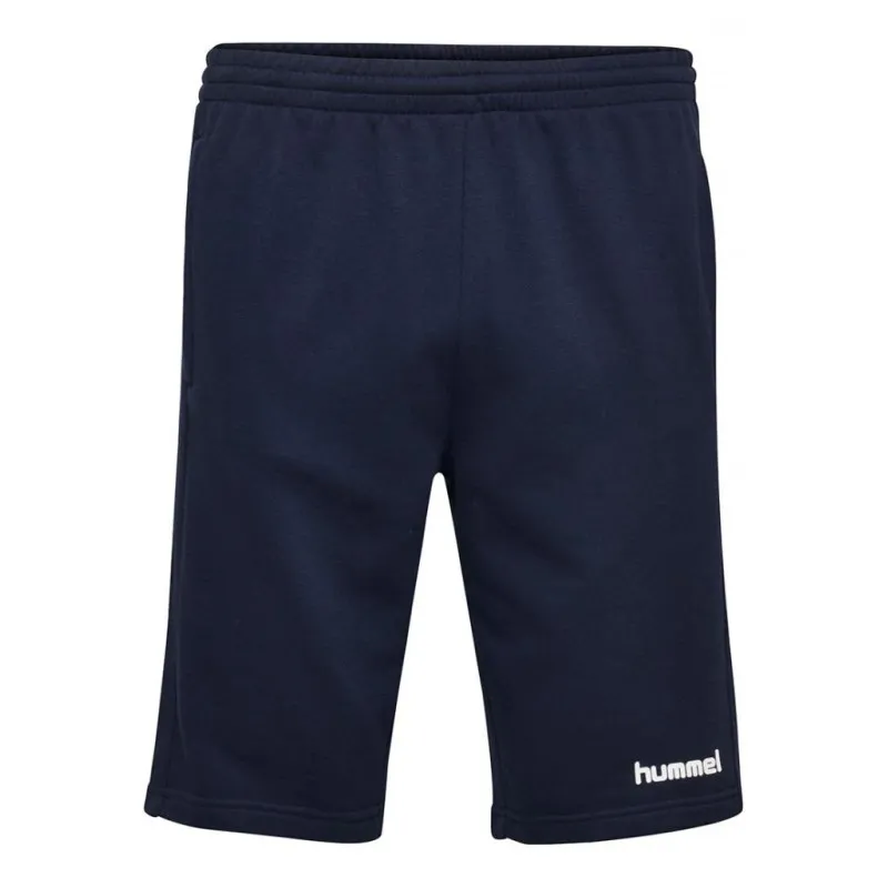 Шорти дитячі HMLGO KIDS COTTON BERMUDA SHORTS 204-053-7026-128 Підлітки і діти Чоловіча ТЕМНО-СИНІЙ