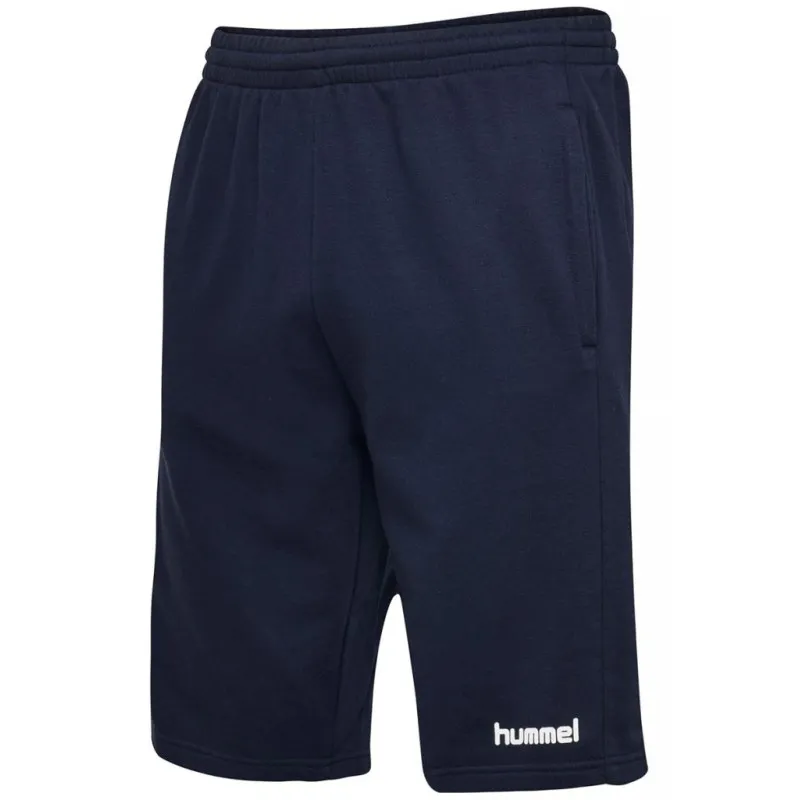 Шорти дитячі HMLGO KIDS COTTON BERMUDA SHORTS 204-053-7026-128 Підлітки і діти Чоловіча ТЕМНО-СИНІЙ