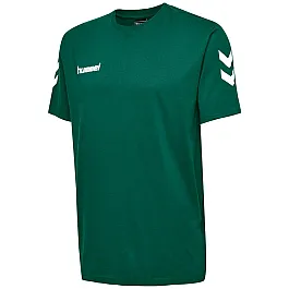 Футболка детская HMLGO KIDS COTTON T-SHIRT S/S 203-567-6140-140 Подростки и дети Унисекс ЗЕЛЁНЫЙ