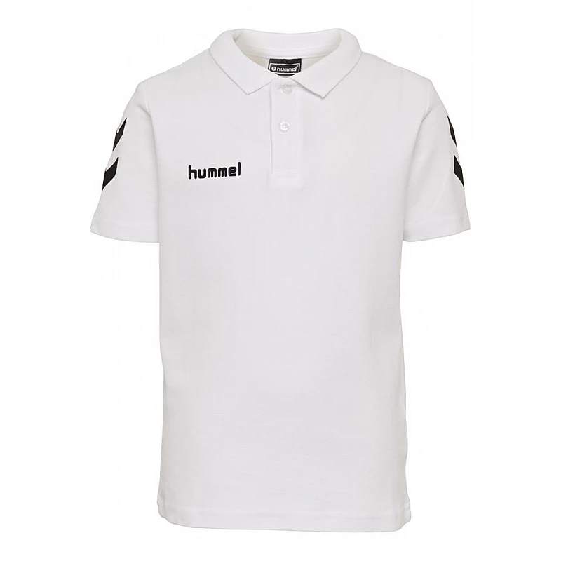 Футболка-поло дитяча HMLGO KIDS COTTON POLO 203-521-9001-140 Підлітки і діти Чоловіча БІЛИЙ