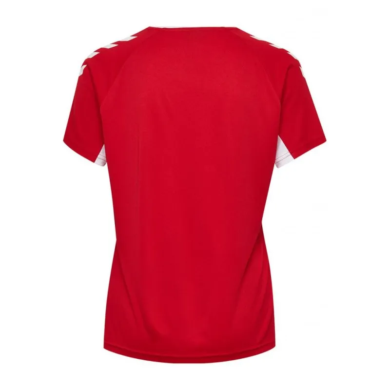 Футболка CORE TEAM JERSEY WOMAN S / S 203-438-3062-L Дорослі Жіноча ЧЕРВОНИЙ