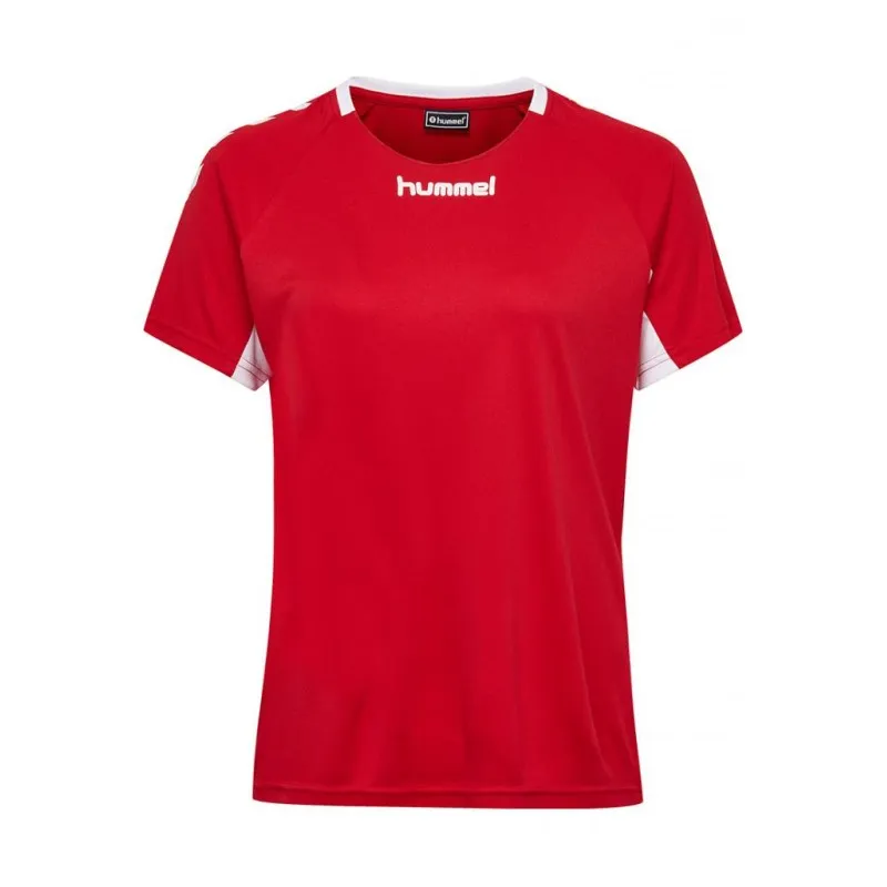 Футболка CORE TEAM JERSEY WOMAN S / S 203-438-3062-XS Дорослі Жіноча ЧЕРВОНИЙ