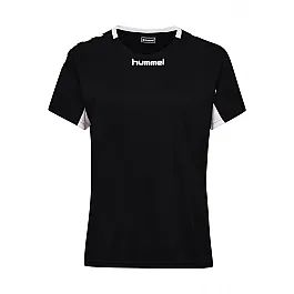 Футболка CORE TEAM JERSEY WOMAN S/S 203-438-2001-XS Взрослые Женский ЧЕРНЫЙ
