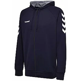 Кофта HMLGO COTTON ZIP HOODIE 204-230-7026-S Дорослі Чоловіча ТЕМНО-СИНІЙ