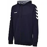 Кофта HMLGO COTTON ZIP HOODIE 204-230-7026-S Дорослі Чоловіча ТЕМНО-СИНІЙ