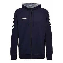 Кофта HMLGO COTTON ZIP HOODIE 204-230-7026-S Дорослі Чоловіча ТЕМНО-СИНІЙ